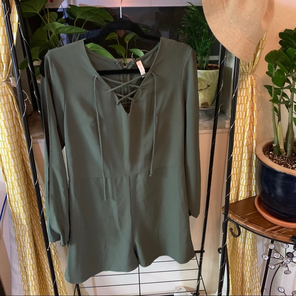 Green romper